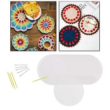 Round Plastic Canvas for