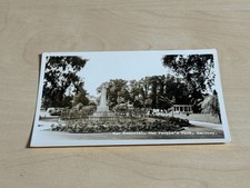 Vintage RP Postcard War Memorial, The People's Park, Banbury