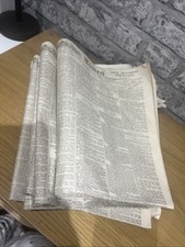 7 Original 1921 The Times