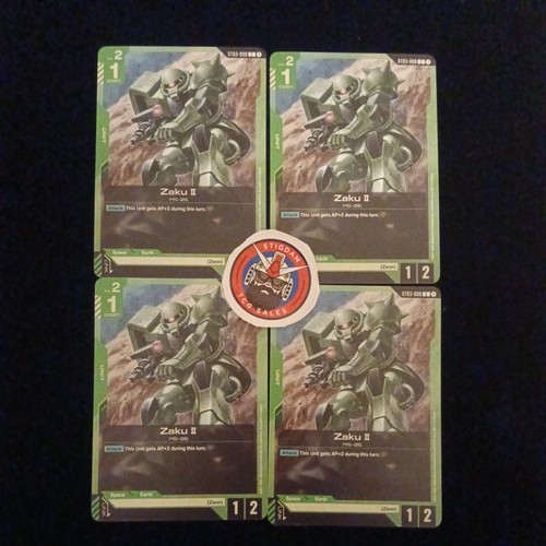 Gundam tcg zeon rush - gundam, zeon's