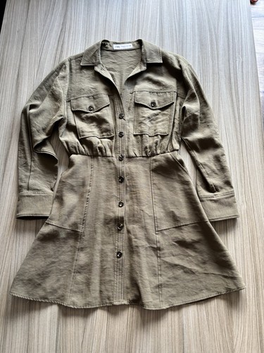 Zara nwt olive green utility - nwt,