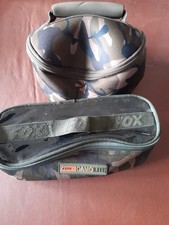 carp tackle 2 Fox camolite pouches