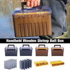 Handheld Wooden Shrimp Lure