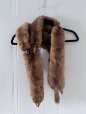 Vintage Real Mink Fur  Scarf