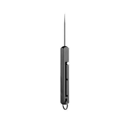 Portable titanium toothpick - titanium,