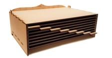 MDF A4 Die Storage Unit