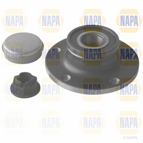 Rear wheel bearing - wheel, for