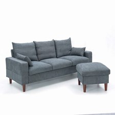 Modern shaped corner sofa - l-shaped,
