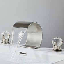 Bathroom Double Crystal Handle