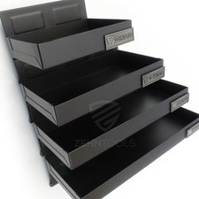 4 BLACK MAGNETIC TOOL BOX
