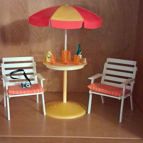 Vintage sindy patio - patio, with