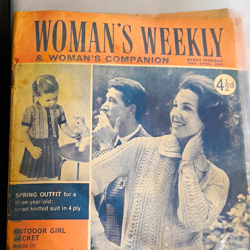 Vintage woman s weekly - vintage, x