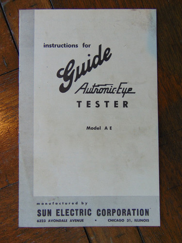Vintage original sun electric - vintage,