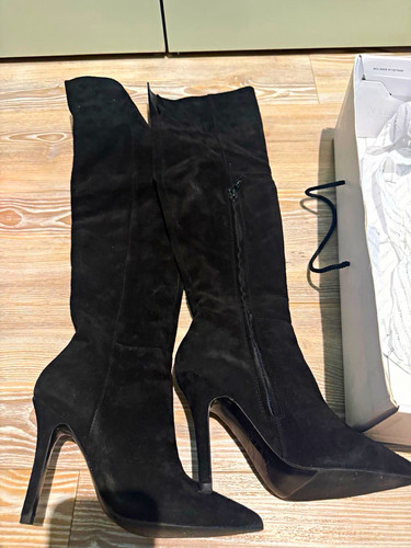 Aldo women black suede - black,