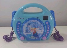 Lexibook Disney Frozen CD Player Sing-A-long with Microphones Karaoke RCDK100FZ