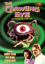 THE CRAWLING EYE (1958) Forrest Tucker, Laurance Pay - Public Domain DVD NO CASE