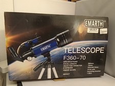 Emarth Telescope, 70mm/360mm Astronomical Refracter Telescope