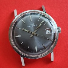 Glycine Vintage Watch Slate