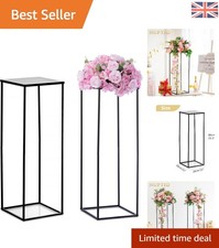 Modern 2-Piece Black Vase