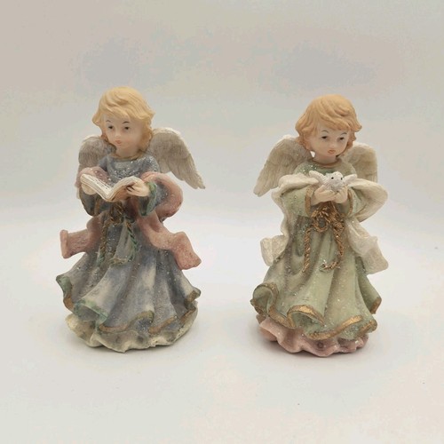Resin angel figurines set 2 - angel,
