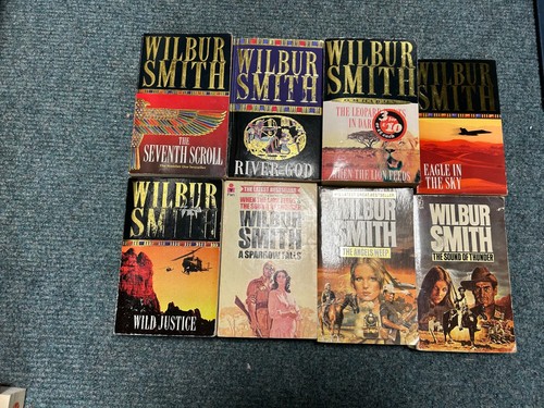 Wilbur smith book bundle 8 - wilbur, x