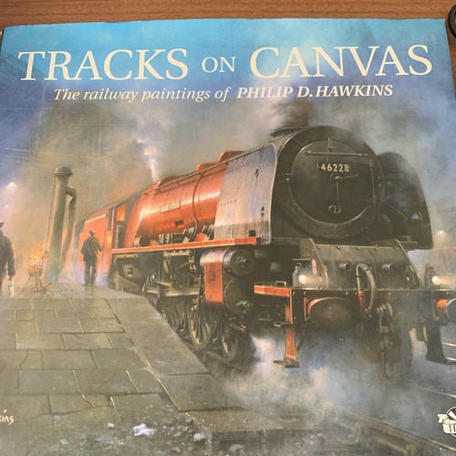 Tracks canvas the railway - the,
