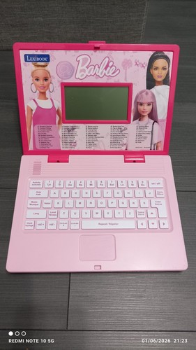 Lexibook barbie pink bilingual - barbie,