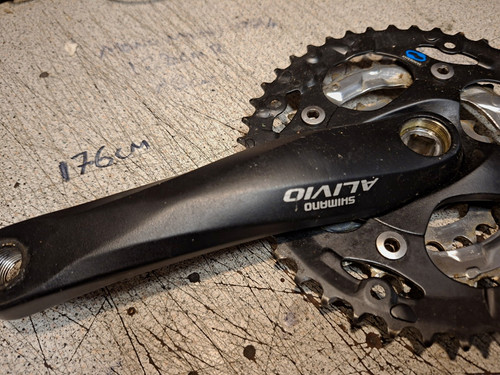 Shimano alivio m410 175mm - alivio, fc-m410