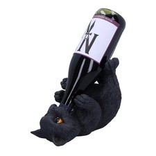 Black Cat Guzzler Wine Bottle