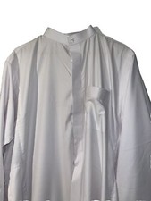 Luxury White Thobe Jubba/Jubbah MEN XL Emirati Kuwaiti Qatari Saudi Omani