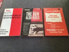 Monarch Notes-The Sun Also