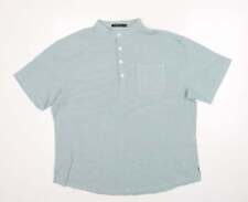 Siimhwrss Womens Blue Polyester Blend Blouse Size 3XL