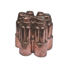 Antique  Victorian Copper Jelly Mould