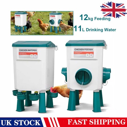 12kg 11l chicken feeder bird - 12kg,