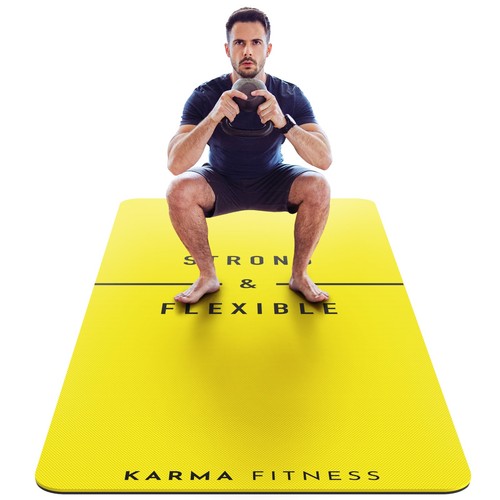 Large exercise mat - mat, extra