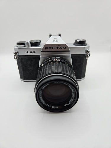 Asahi pentax k1000 slr with - asahi,