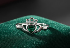 Sterling Silver Emerald