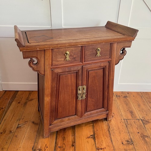 Chinese altar cabinet - cabinet, wood