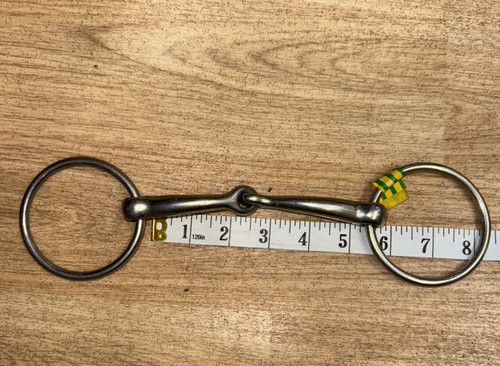 Loose ring curved snaffle - ring,