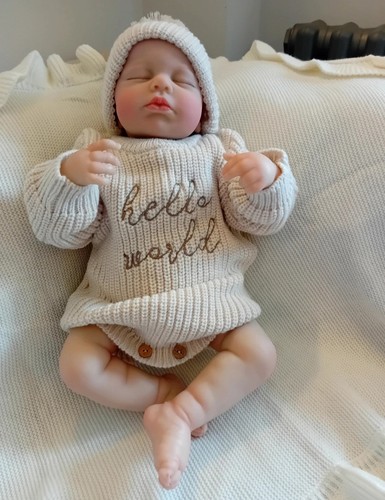 Reborn doll baby boy soft - doll,