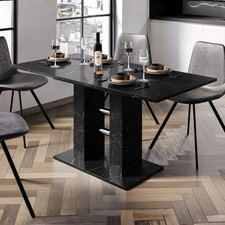 Small dining table extendable - table,