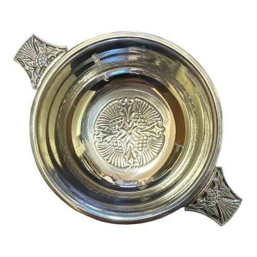Quaich thistle pewter - thistle, qa4t