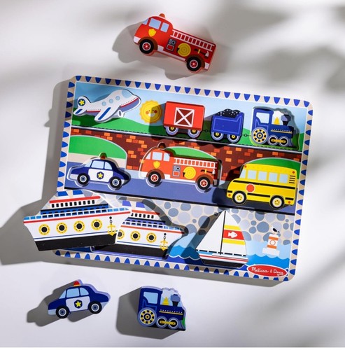 Melissa doug vehicle chunky - melissa,