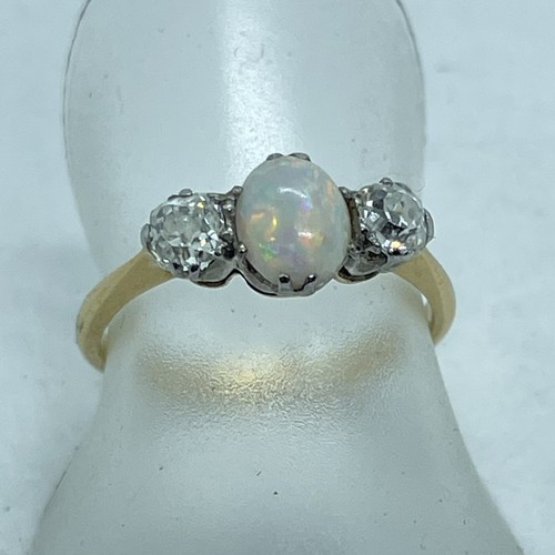 Antique 18ct and platinum - antique,