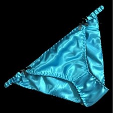 Classic Shades, WOMENS Satin Single Skin TANGA Panties
