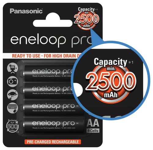 Panasonic eneloop pro - panasonic, 2500