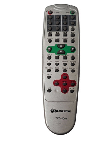 Roadstar dvd combi remote - combi,