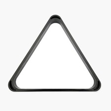 15 Ball BLACK Plastic Snooker Triangle for 15 X (2 1/16) Inch (52.5mm) Balls