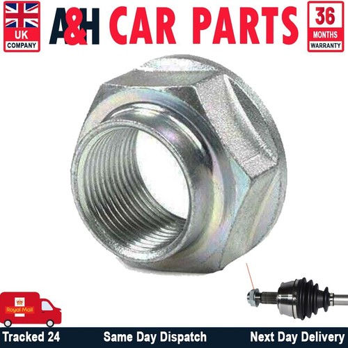 Front wheel axle - front, fits