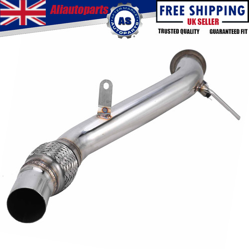 Replacement downpipe with - downpipe,